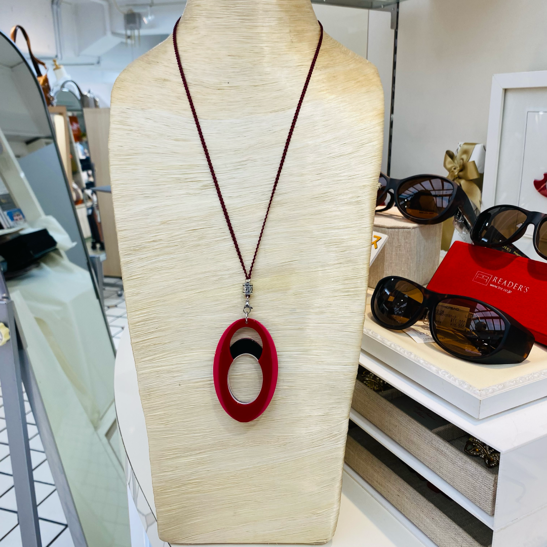 ペンダントロネット　519EC　レッド／バイオレット1