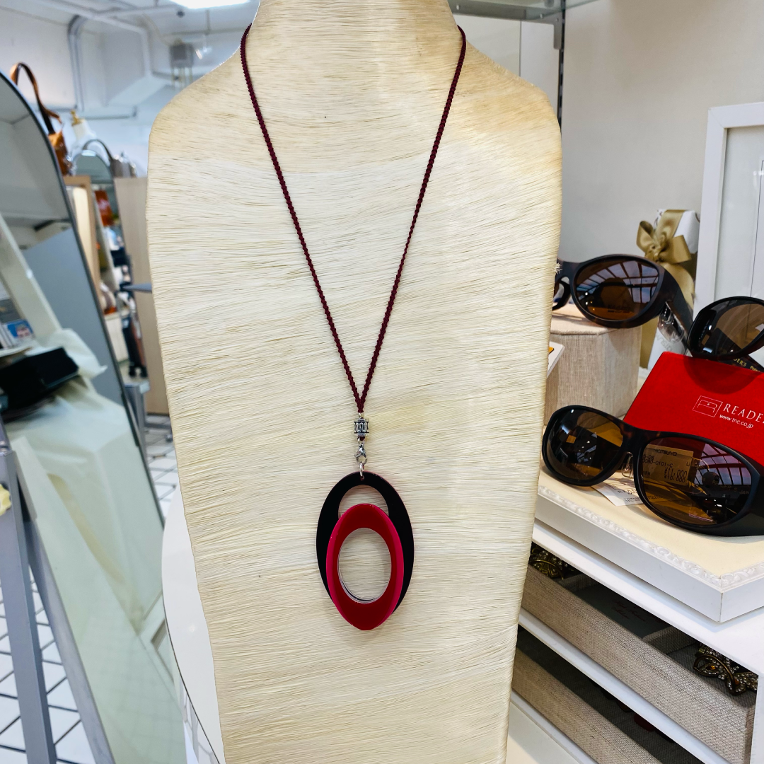 ペンダントロネット　519EC　レッド／バイオレット1